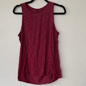 Lululemon Athletica Maroon Tank Top